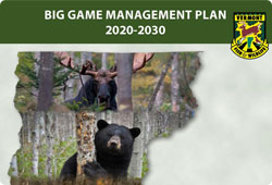 cover for Big Game Management Plan