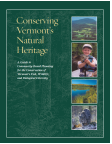 Conserving Vermont's Natural Heritage cover