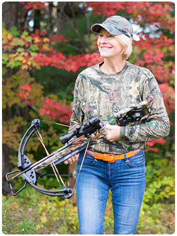 women with crossbow