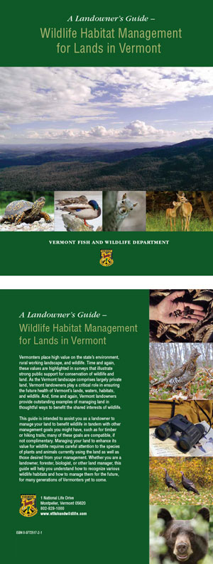 cover for landowner guide- wildlife habitat management