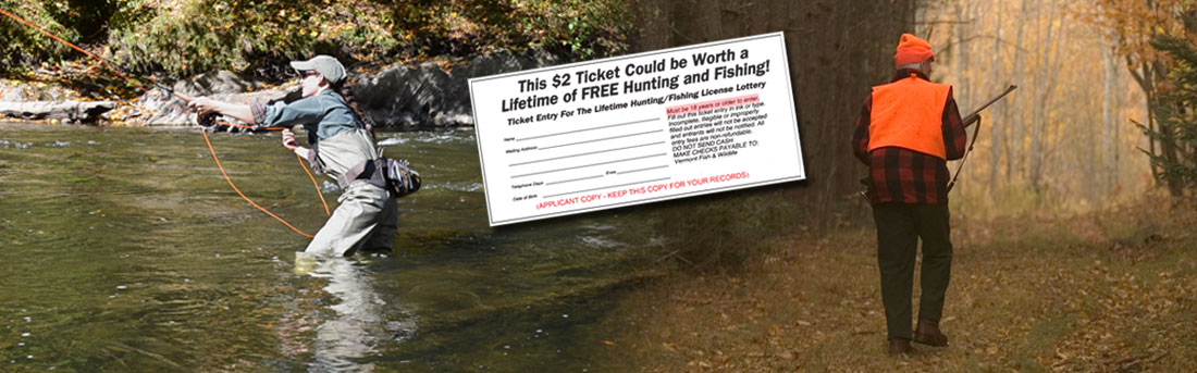 Lifetime License Lottery  Vermont Fish & Wildlife Department