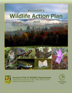 Click to open full Wildlife Action Plan