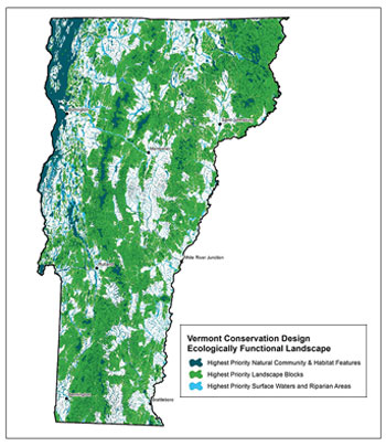 landscape-level conservation map