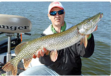 Shawn Good with northern pike