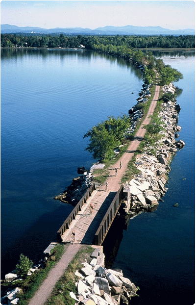 lake champlain bike trail