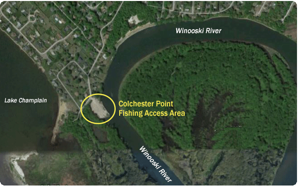 Colchester Point Fishing Access Area