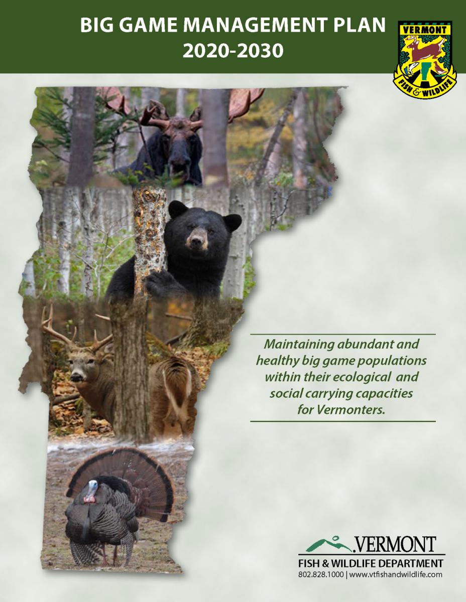 Big Game Management Plan 2020-2030 | Vermont Fish & Wildlife Department