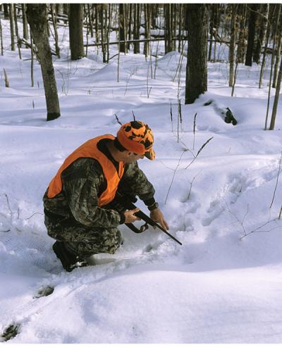 Man in Snow