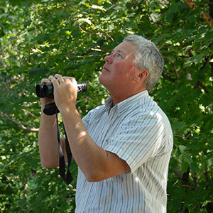Guy with Binoculars