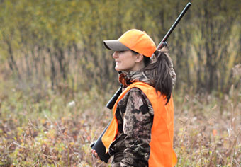 women hunting