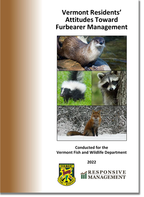 Cover for 2022 Furbearer Management Survey